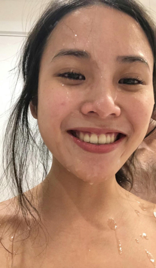 Японка обожает сосать член и ловить сперму на лицо – фото 9