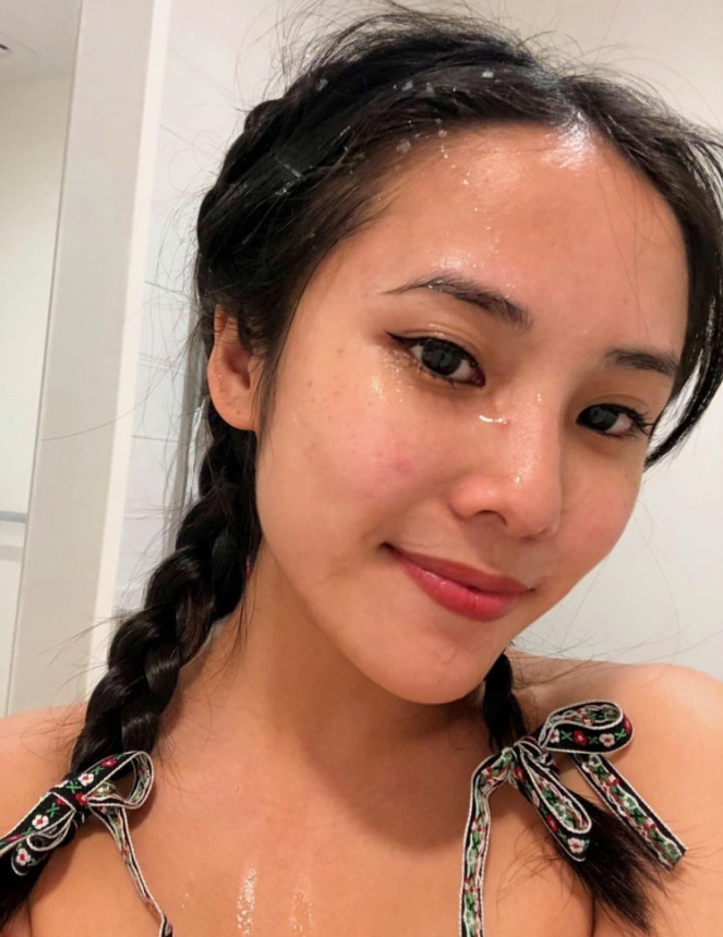 Японка обожает сосать член и ловить сперму на лицо – фото 15