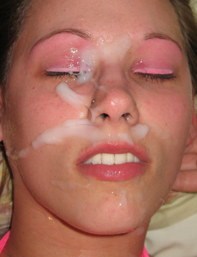 Домашние порно фото озорной симпатичной женщины в сперме – фото 43