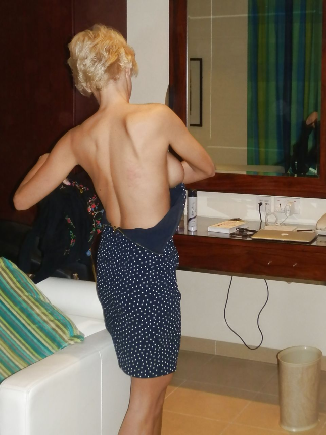 Зрелая женщина показывает свою отличную форму и удовлетворяет партнера – фото 29