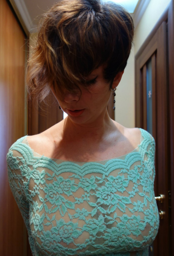 Прекрасные большие сиськи и сексуально красивое тело зрелой милфы – фото 26